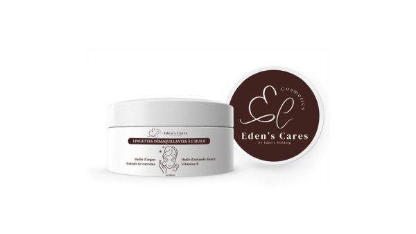 Lingettes démaquillantes à l’huile d’amande douce, huile d’Argan, Curcuma & vitamine E