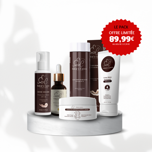 Pack Ultime : Routine complète de soins naturels Eden’s Cares